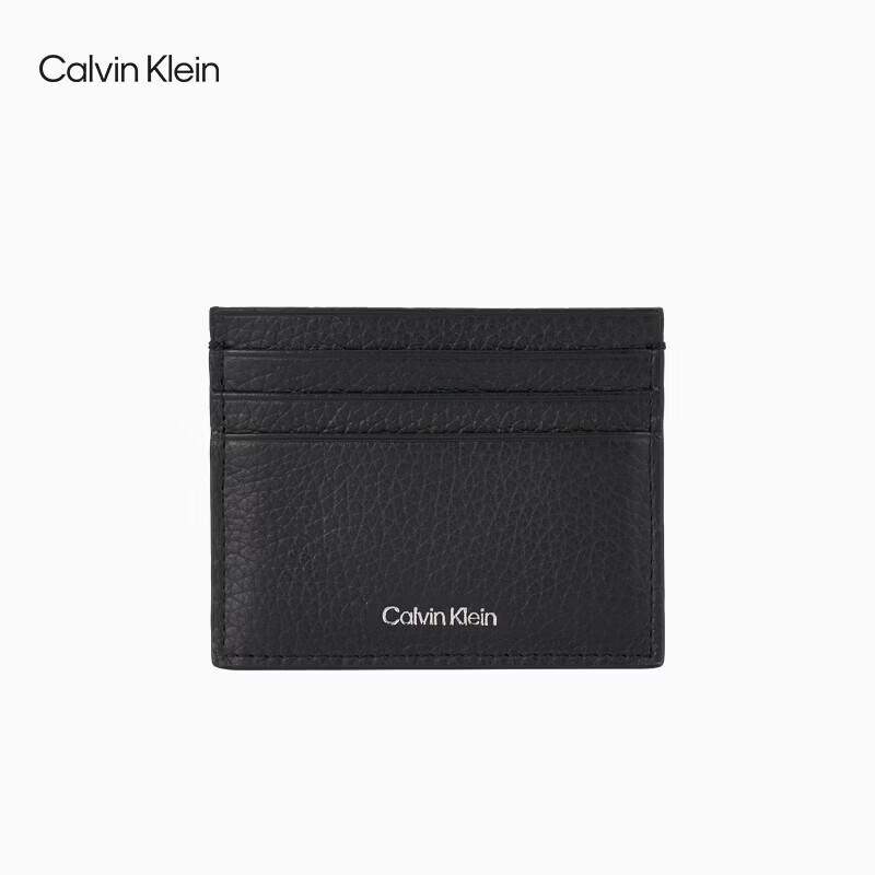 Calvin Klein Мужской держатель для карт из кожи с фактурой гальки