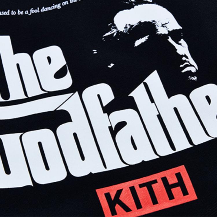 Kith Х Крестный отец Il Padrino Худи Черный Мужские Топы KH2460-100