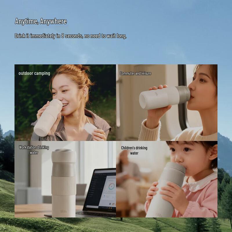 Beneunder Outdoor Dual-Compartment Thermal Flask