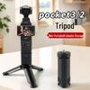 Мини-штатив для беззеркальных, DSLR, DJI Pocket 3, Ручной стабилизатор и Gimbal