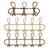Creative Rattan Wall Hook Home Wall Door Hook Bathroom Living Room Kitchen Hook Hanger Entryway Hook Clothes Holder