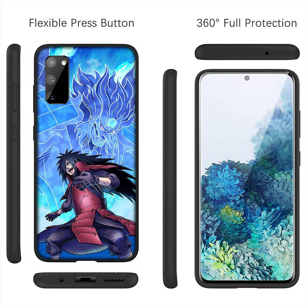 Чехол для iPhone 16 15 Xiaomi Redmi Note 14 13 12 11 Pro Max X 8 9 16e Samsung Galaxy S25 S24 S23 Moto E15 OPPO Huawei Наруто Мадара Учиха чехол для телефона