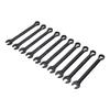 10pcs 21mm Open End Wrench Anti Slip Spanner for Auto Repair Mechanical Maintenance Black