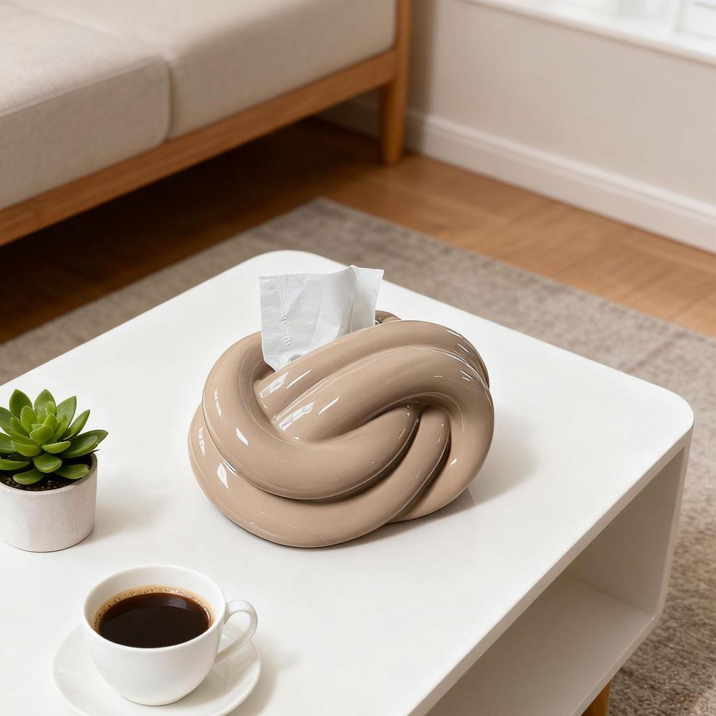 Керамический чехол для салфеток, удобный домашний декор, держатель для лицевых салфеток для туалетного столика