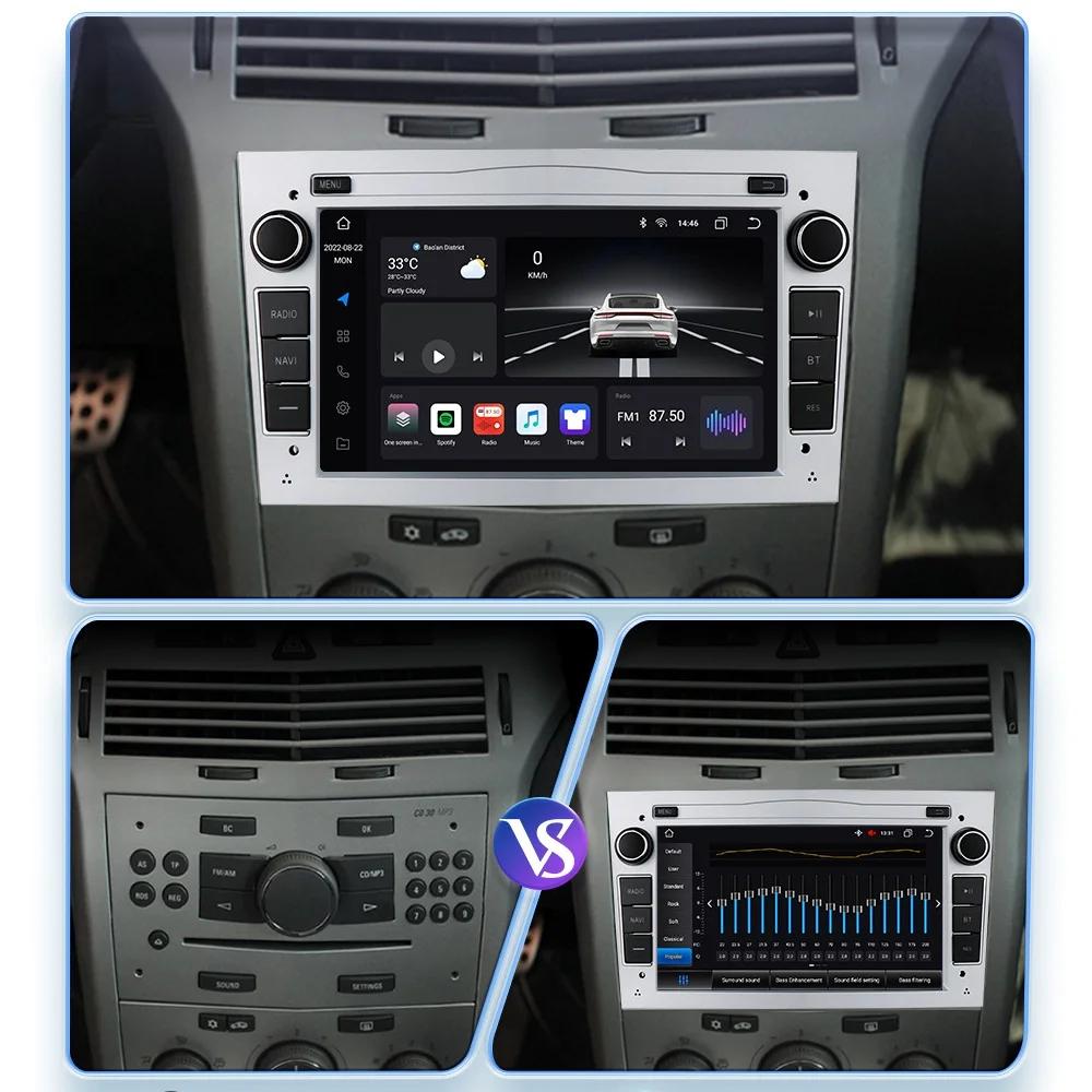 8 ''Apple CarPlay Android радио для Opel Astra HJ Vectra Vauxhall Antara Zafira Corsa CD Vivaro Meriva Veda автомобильный мультимедиа