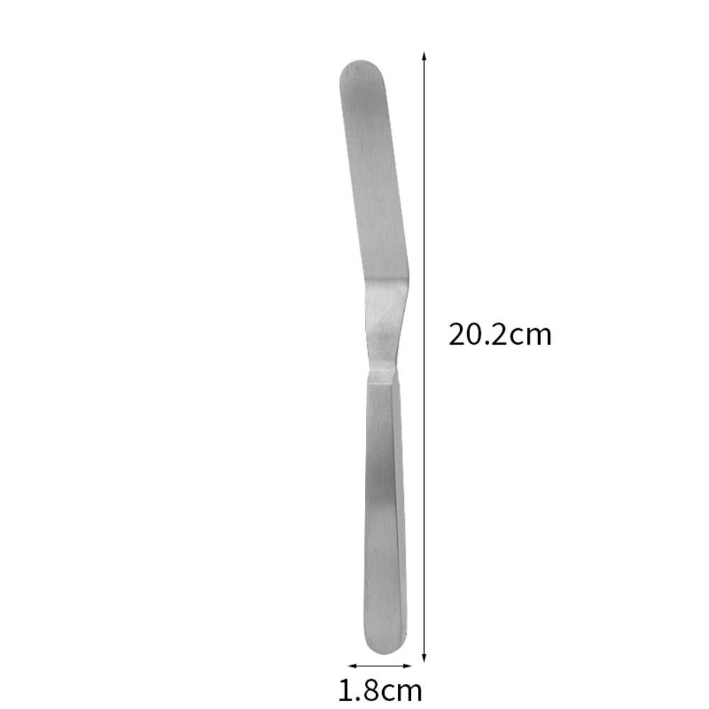 Comfortable Grip Butter Scraper 8 Inch Jam Spreader Butter Cutter Cake Icing Spatula  Chef