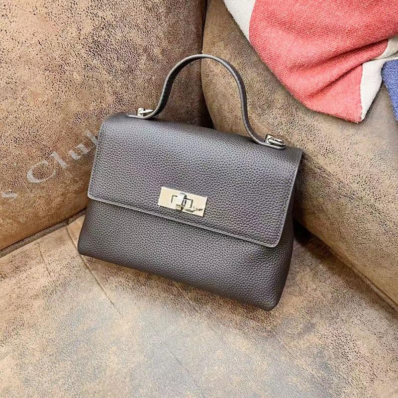 Женская сумка из натуральной кожи, легкая, роскошная, женская, маленькая, простая и стильная сумка на одно плечо Oblique Span