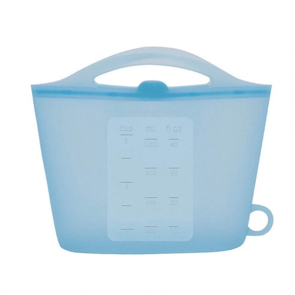 1000/1200ml Food Storage Bag Self-Sealing Cooler Bags Food Packaging Bag Refrigerator