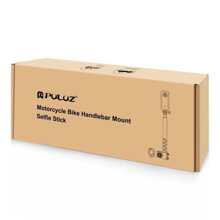 PULUZ Мотоцикл Велосипедный руль Крепление Крепление для камеры Кронштейн Адаптер с подставкой для монопода