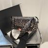 Fashion Underarm Small Bag Women's 2025 New Trendy Bag Women's Messenger Bag Fashion Versatile Leopard Print Shoulder Bag Women