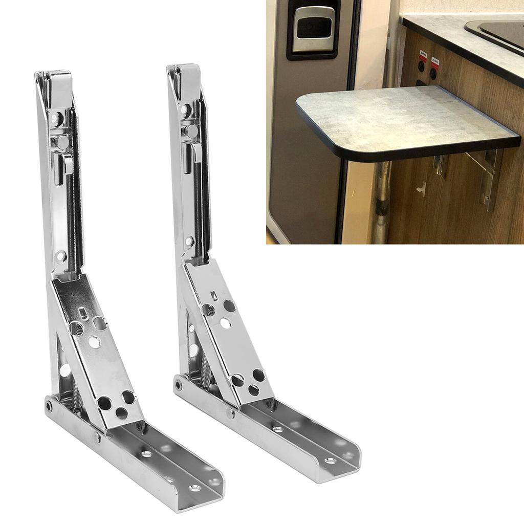 8-дюймовый складной кронштейн для полки, настенный, максимальная нагрузка 45 кг, из холоднокатаной стали, складная опора для полки f