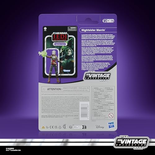[Эксклюзивно для Amazon.co.jp] Hasbro Star Wars Коллекция Vintage Ночная Ведьма Меррин, Star Wars Jedi: Премиум Фигурка Коллекционная 'Выживший' 9.5 см G09