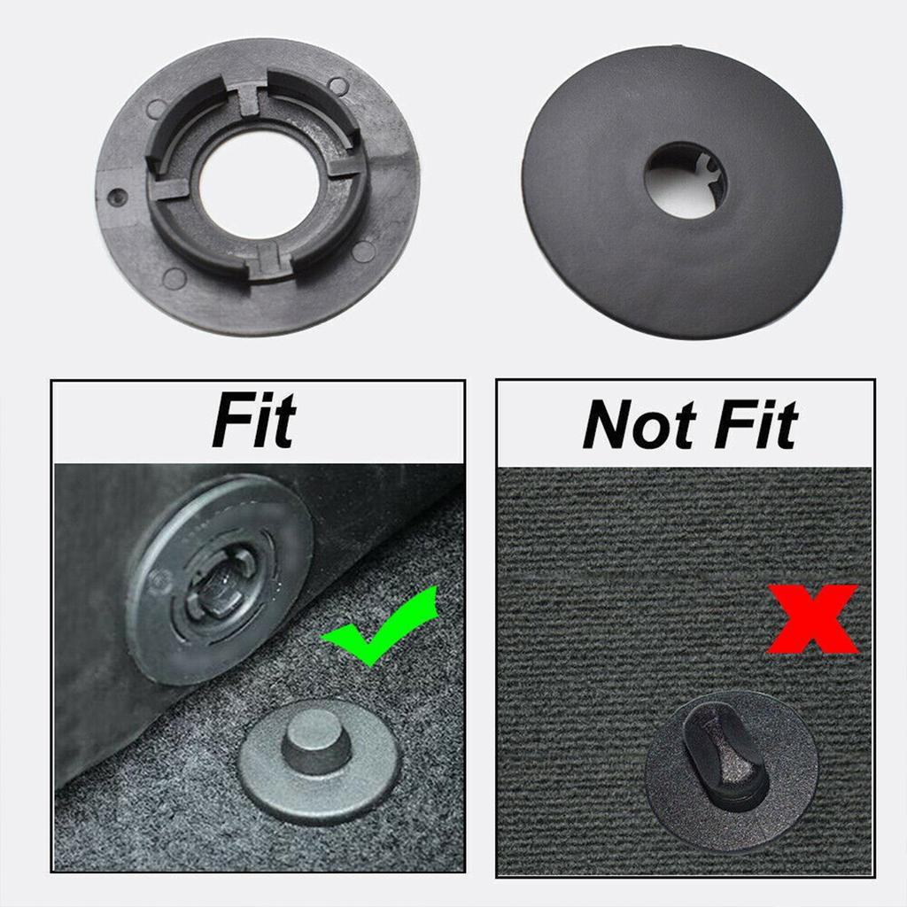 Высококачественные монтажные кронштейны, крепежные зажимы, автомобильный коврик 3C08645219B9 3C08645239B9 3D08645214PK 3D0864523B41, 8 шт., аксессуары