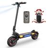 Electric Scooter Foldable iScooter 10" 1000Wx2 Dual Motor 48V 17.5AH Max Range 80KM Load 150Kg Black Ix7 Pro