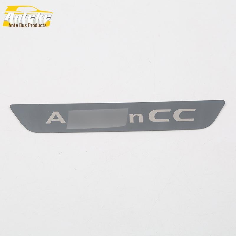 Защитная накладка заднего бампера из нержавеющей стали для защиты багажника и задней двери