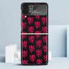 F-Fashion RBD R-Rebelde Black Cover for Samsung Galaxy Z Flip 7 6 5 4 3 5G Phone Case Flip7 Flip6 Flip5 Flip4 Flip3 Pattern Case