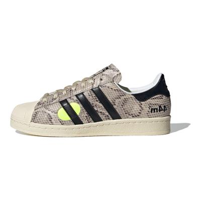 Кроссовки унисекс Face Studios x Superstar 82 Bliss кремовые, основные черные, кремово-белые IG4124