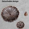 Incense Burner Coil Holder Plate Burner Lotus Rack Ash Catcher Plate Incense Sticks Holder For Soothe The Nerves Desktop Decor