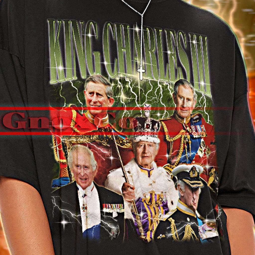 King Charles III Shirt, KING CHARLES Shirt, King Charles Tshirt, King Charles Tees, King Charles Retro 90s Sweater, King Charles Merch #saf