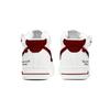 Nike Air Force 1 Red Luck Swift Horse Slip Resistant Slip Resistant Mid top Skateboard Shoes Men's White Red CW2289-111(Team1868-)