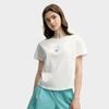New FILA x M.C.ESCHER SS25 T Shirt Women's Cloud White F11W538107F-WT