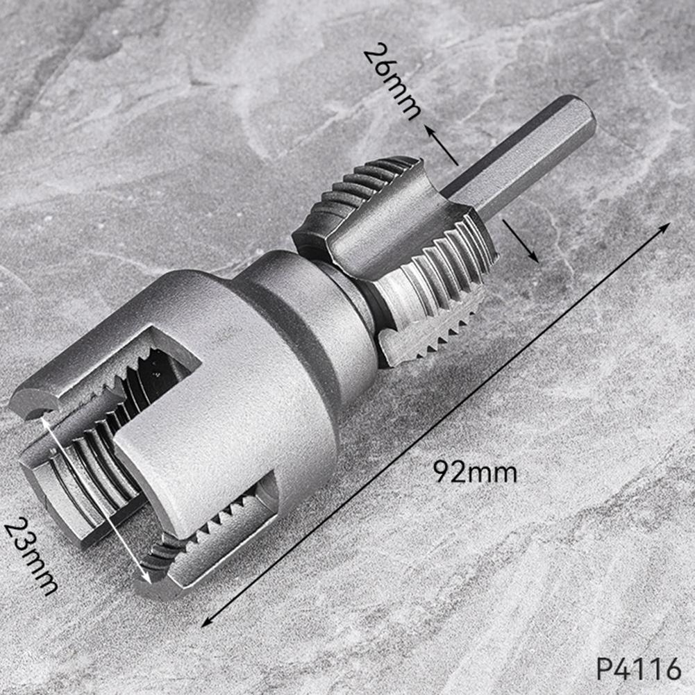 Инструмент для нарезания резьбы на трубах DN15 DN20 Шестигранный хвостовик Плашка Внутренняя Внешняя резьба 4/6 точек Труборез для ПВХ труб Комплект Метчик для прокладки водопроводных труб из ППР