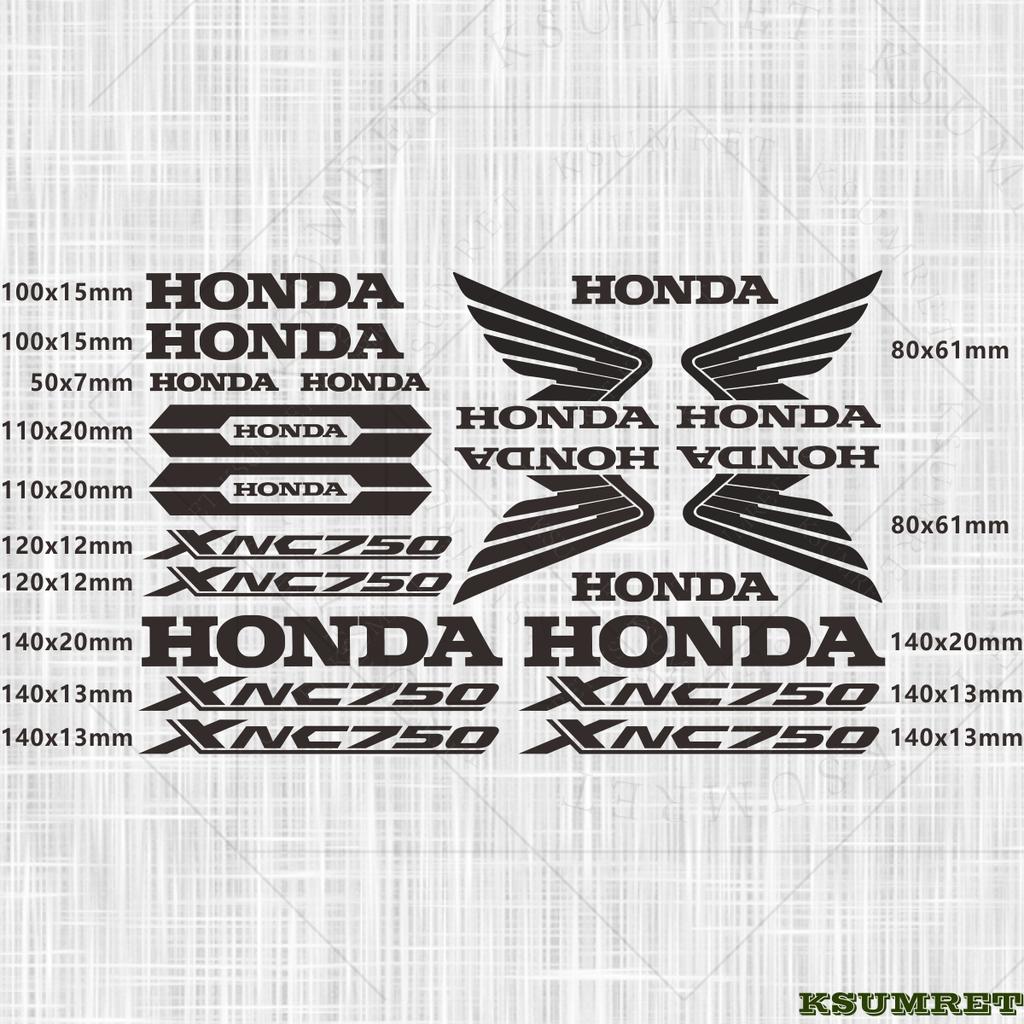 cwcr1 For Honda Motorcycle Stickers NC750X Logo Decal Waterproof