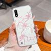 Новые чехлы для Samsung A01 A02 A02S A03 Core A04 A04E A10 A10E A10S A11 A12 A13 A14 A21 A22 Новые чехлы с розовыми крыльями и узором из силикона с высокой ударопрочностью для Samsung