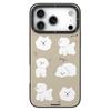 YOUNGKIT Cute Moments Series For iPhone 17 Pro Magnetic Case IMD Shockproof TPU Phone Back Cover