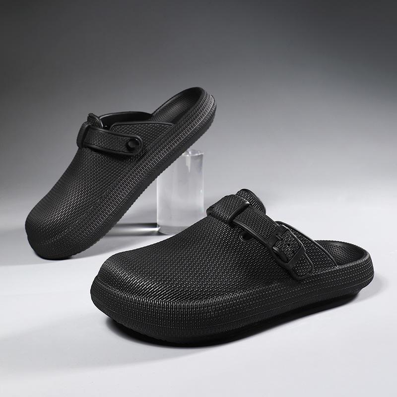 Унисекс летние нескользящие закрытые уличные шлепанцы в стиле Birkenstock 2025