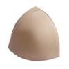 1pair Bikini Triangle Cups Chest Push Up Insert Foam Pads for Swimsuit Padding Removeable Bra Pads