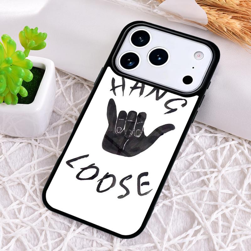Surfer Surf Hang Loose Shaka soft Shockproof Phone Case for iPhone 17 Air 16e 15 11 12 14 13 Pro Max Cover Coque