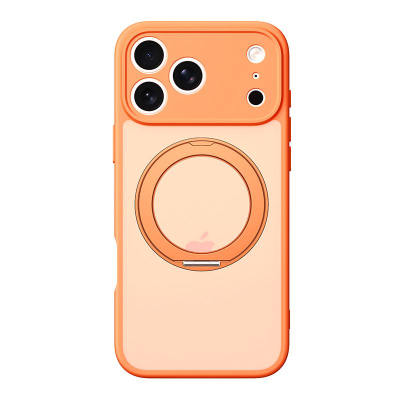 Магнитный чехол-подставка с вращением на 360° для iPhone 17 15 14 13 16 Pro Max Air для Magsafe Кольцо-держатель для снятия стресса Полное покрытие объектива