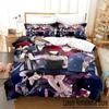 Комплект постельного белья Ensemble Stars Single Twin Full Queen King Size Bed Set Adult Kids Bedroom Duvet Cover Sets 3D Anime Bed Sheet Set
