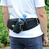 Спортивная поясная сумка с держателем для бутылки с водой, регулируемый поясной ремень, сумка для хранения бутылки с водой, светоотражающая полоса, несколько отделений, поясная сумка для