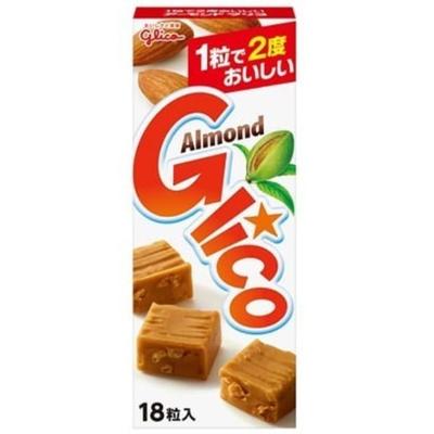 Glico Миндаль 18 зерен [кондитерское изделие 1 коробка]. Миндаль Glico от Glico хорошо известен своим в два раза более de Миндаль Glico от Glico хорошо известен своим в два раза а