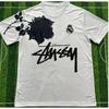 Stussy Signature Soccer Jersey Retro Brazil Argentina Portugal Football Training Shirt Men Women Short Sleeve