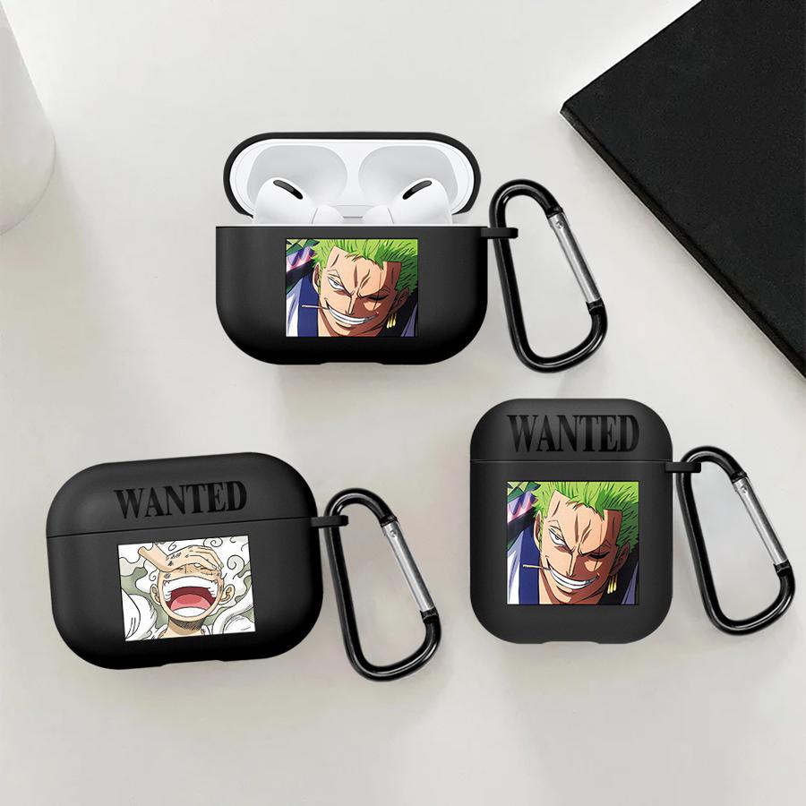Чехол для наушников Чехол-крышка Для Airpods 4 Pro2 Pro 1 2 Pro3 3 Одна штука Луффи Зоро