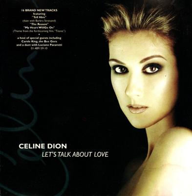 CD CELINE DION - Let's Talk About Love COL4891592 Columbia 1997 Европа Танцевальная и электронная музыка Б/У