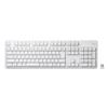 ELECOM Wireless Membrane Keyboard, Full Size, White, TK-FDM106TWH
