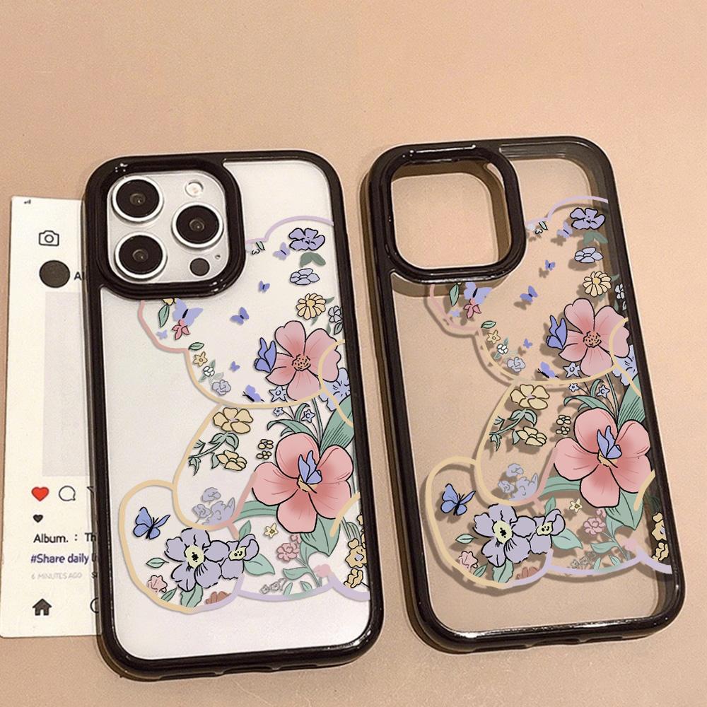 Акриловый чехол для телефона для iPhone 11 12 13 14 Pro 12 14 16 Pro Max для Samsung A16 A36 A56 S24 FE Высококачественный расписной противоударный чехол для мобильного телефона