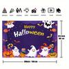 Halloween background image - Cartoon Halloween photo background - Pumpkin moon photography background - Happy Halloween party