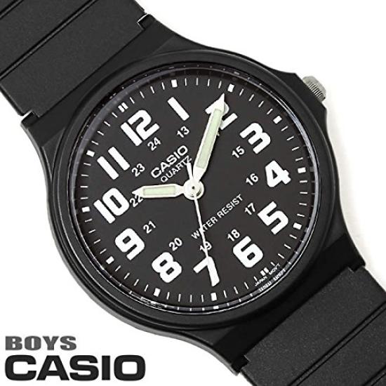 Casio КВАРЦЕВЫЕ часы Casio Quartz MQ-71-1B мужские унисекс кварцевые смолы черные повседневные [Товар]