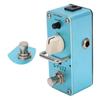 Blue Metal Mini Fuzz Electric Guitar Pedal Single Effect Pedal with True Bypass for Musicians