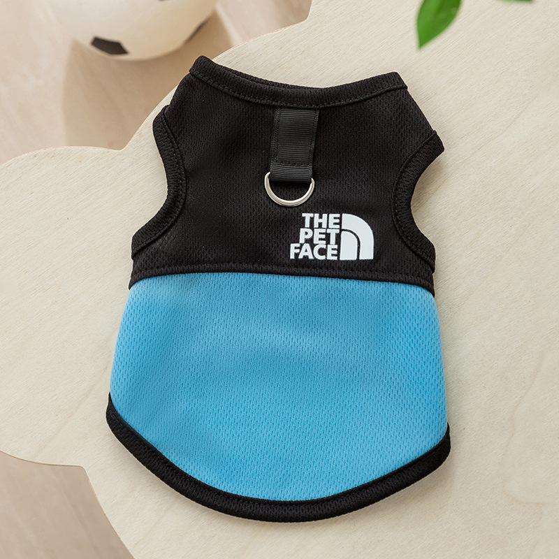 Summer Dogs Clothes Mesh Breathable Dogs Cats Vest For Puppy Maltese Chihuahua T-shirt French Bulldog Vest Pet Costumes