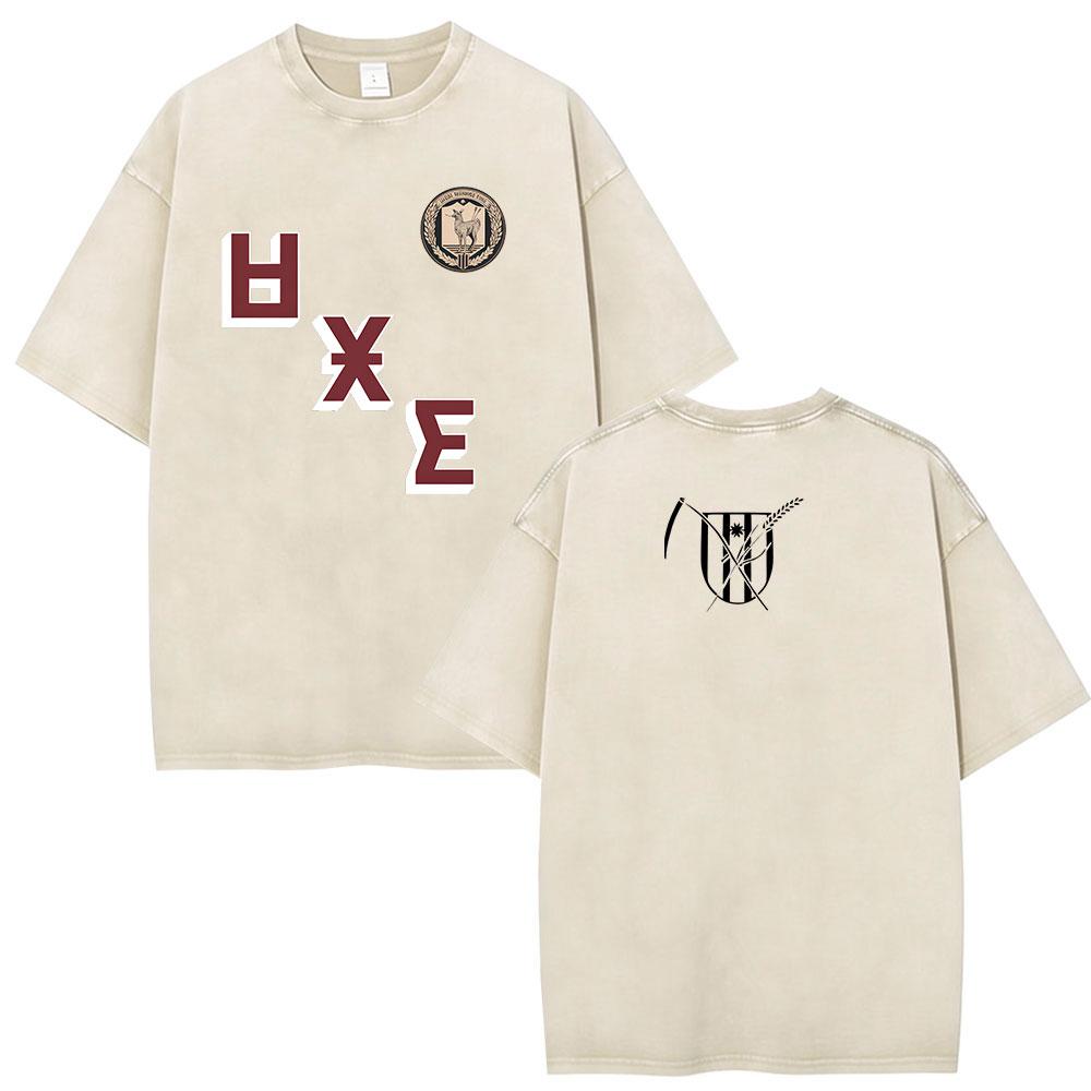 Rock Band My Chemical Romance Washed Tshirt The Black Parade  Tour Merch Tshirts Mens Clothing Vintage T Shirt Streetwear