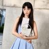 Charles & Keith Vintage Pleated Bow Crossbody Bag Women Handbags Multiple-Colors CK6-40151554