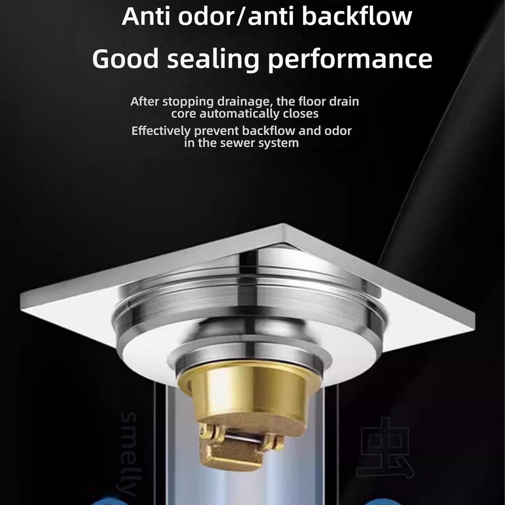 Регулируемая крышка слива с медным сердечником, защита от запаха, для раковины в ванной комнате и на кухне, подходит для 32-100 мм, золотистая