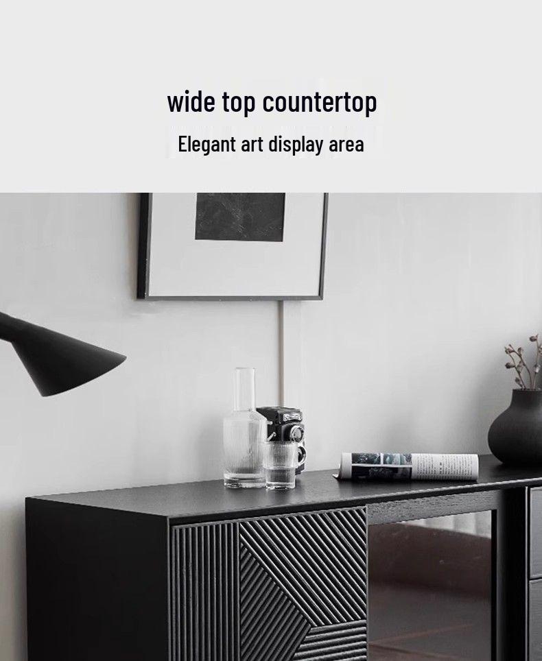 Люкс Буфет с раздвижными дверцами: Хранение в гостиной и на кухне с ящиками