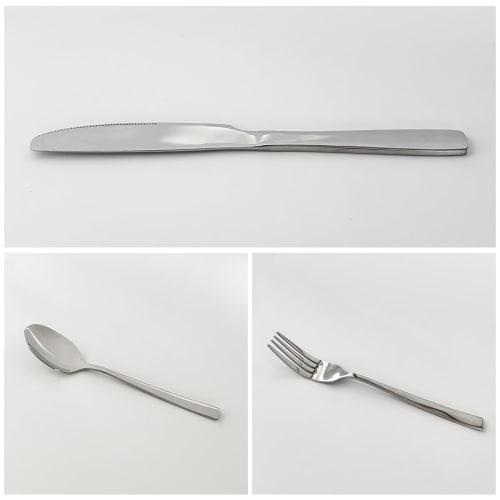 Hive Mind Cutlery Assortment Set (6-Piece Set) - Spoons, Forks, and 4-Piece Sets (2-Piece Set) - Curry, Salad, and Soup Spoons, Dishwasher Safe